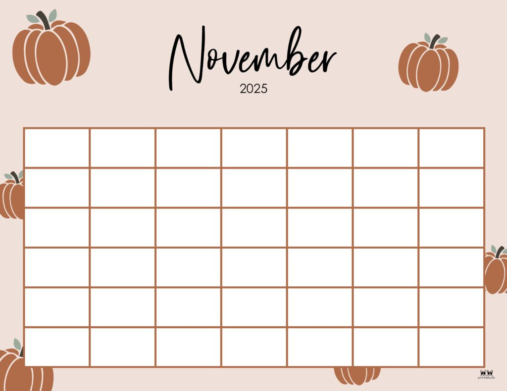 November 2025 Calendars - 107 Free Printables | Printabulls pertaining to Printable Calendar November 2025 with Lines